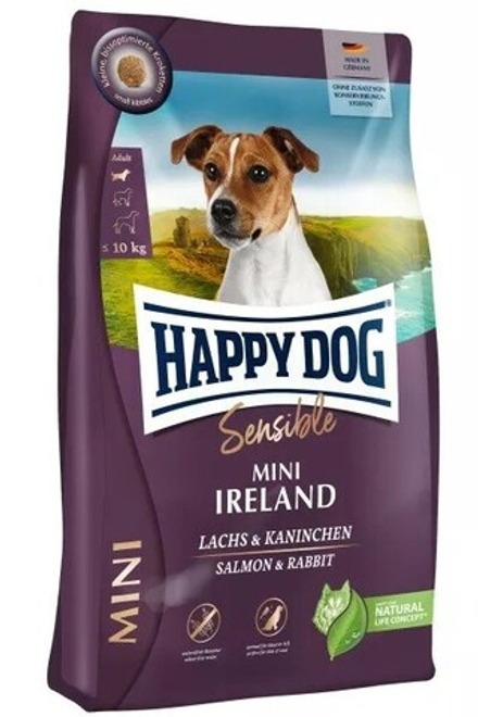 Happy Dog Sensible Mini Ireland (лосось, кролик)