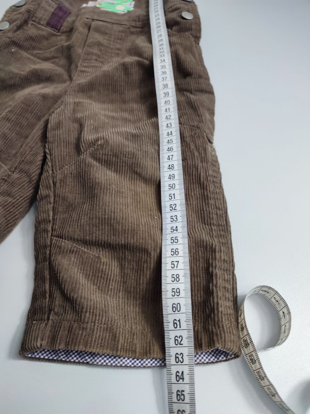 Полукомбинезон Veneya вельветовый на 6-9 месяцев