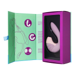 Сиреневый вибратор 16,9см с вакуумным стимулятором Satisfyer Supernova