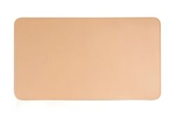 коврик кожаный беж натуральный