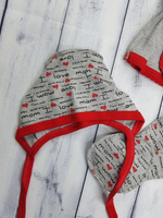 3-х с боди LOVE меланж (Карапуззики) (Размер: 62)