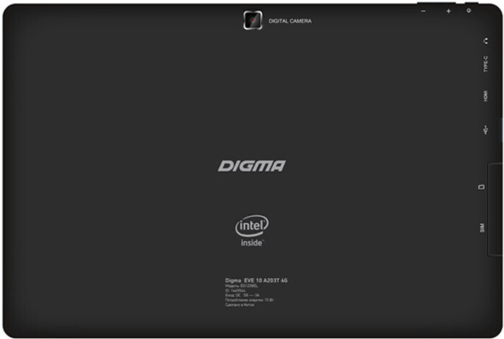 Планшет 10.1" Digma EVE 10 A203T (ES1239EL)