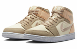 Кроссовки Jordan Air Jordan 1 Se "Canvas Khaki" (Женская размерная сетка)