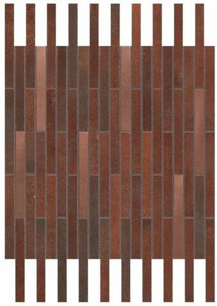 ATLAS CONCORDE BLAZE CORTEN MOSAICO TWIN 29.4x36.1