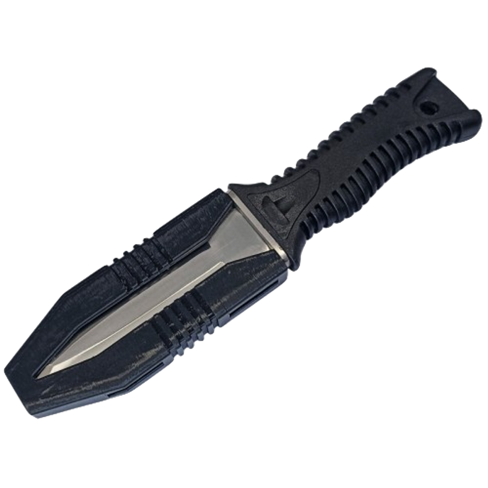 Нож подводника DELFiN Talons Pro Чёрный с магнитными ножнами