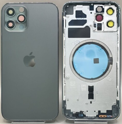 Корпус iPhone 12 Pro Black/ Graphite/ Графит/ Черный ориг