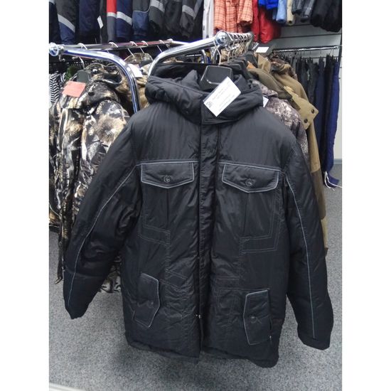 Куртка "Джейсон" (пуховая, черная)