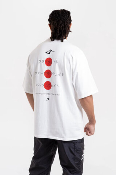 Футболка Nakatani x BOXRAW Oversized белая