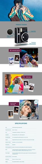 Fotoaparat \ Фотоаппарат Instax Intax Mini 40 Black