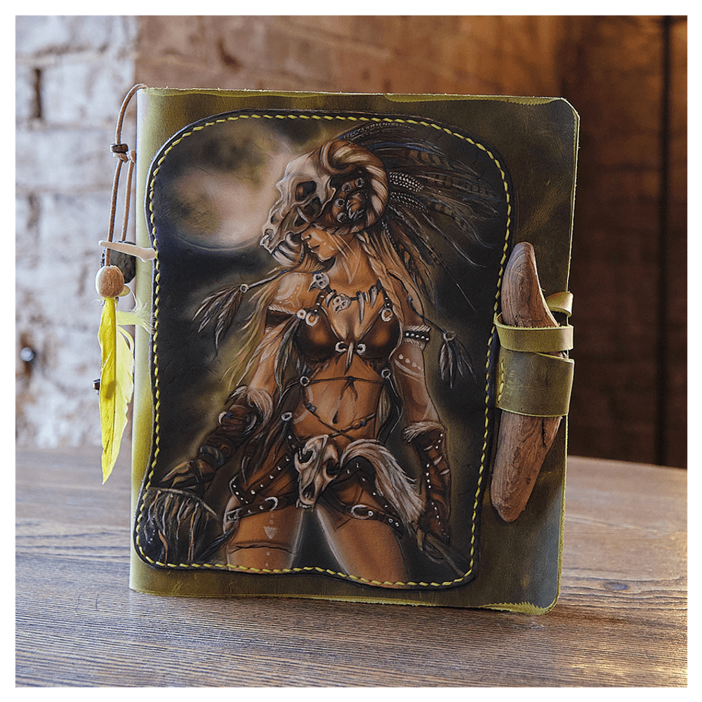 Кожаный ежедневник «Шаманка»