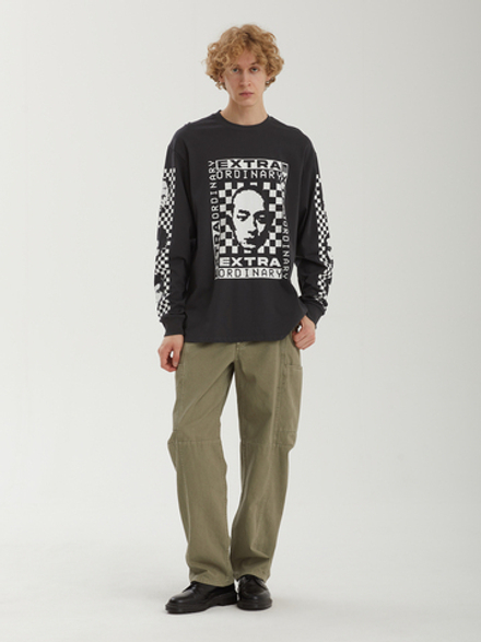 Мужской Лонгслив Human Bitmap