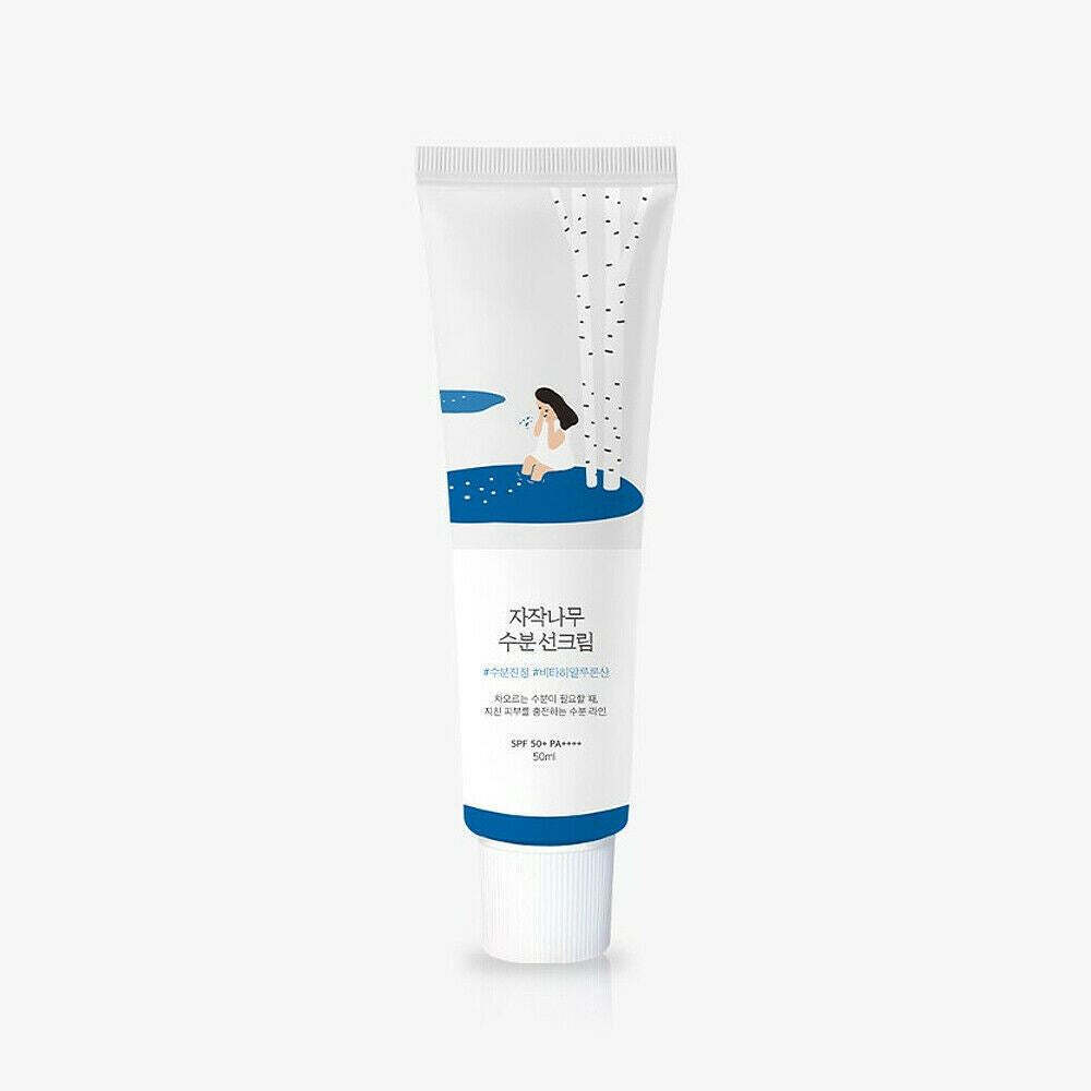 Крем солнцезащитный увлажняющий ROUND LAB Birch Juice Moisturizing Sunscreen SPF 50+ PA++++ 50 мл