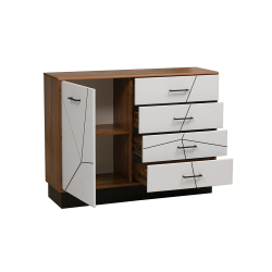 Комод Гамма 54.08, Таксония, Белый