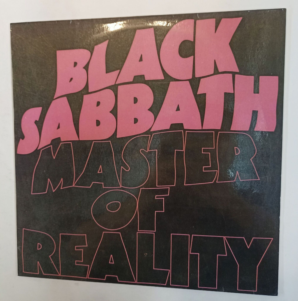 Винтажная виниловая пластинка Black Sabbath Master Of Reality (Russia 1993)