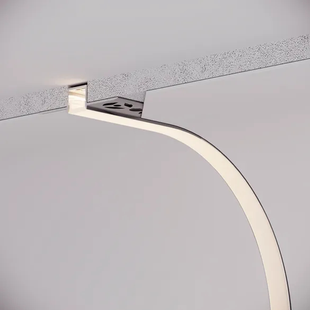 Профиль FANTOM-BENT-W12-TOP-2000 ANOD (Arlight, Алюминий) 040327