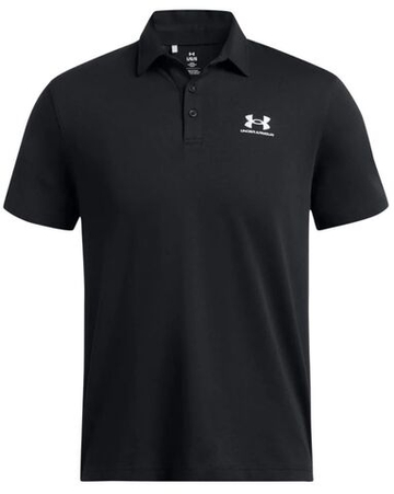 Мужское теннисное поло Under Armour Icon - черный