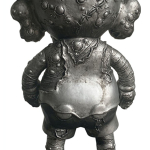 Дизайнерские игрушки Kaws Pushead Companion Vinyl Figure Silver 26.67cm, K-PUCVFSVR