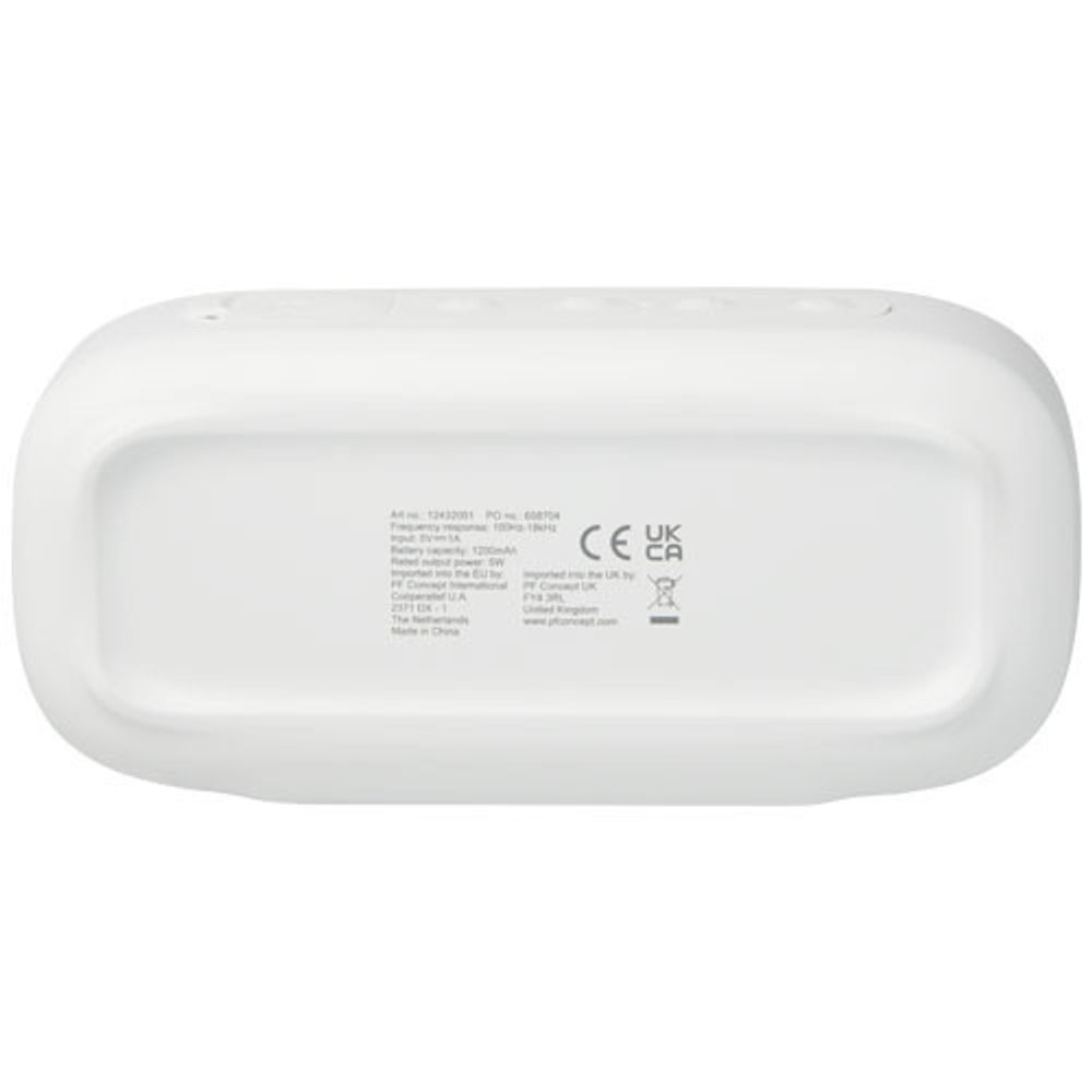 Динамик Stark 2.0 мощностью 5 Вт из переработанного пластика IPX5 с функцией Bluetooth®