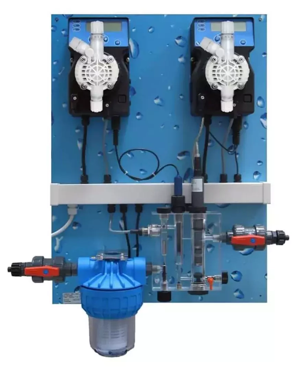 Etatron Pool Guard 3 Автоматическая станция обработки воды  pH/CL 0–2 ppm (рН, Cl+Cl-SCL, Т°), с потенциостатическим датчиком