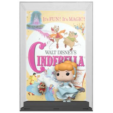 Фигурка Funko POP! Movie Posters Disney D100 Cinderella with Jaq (12) 67498