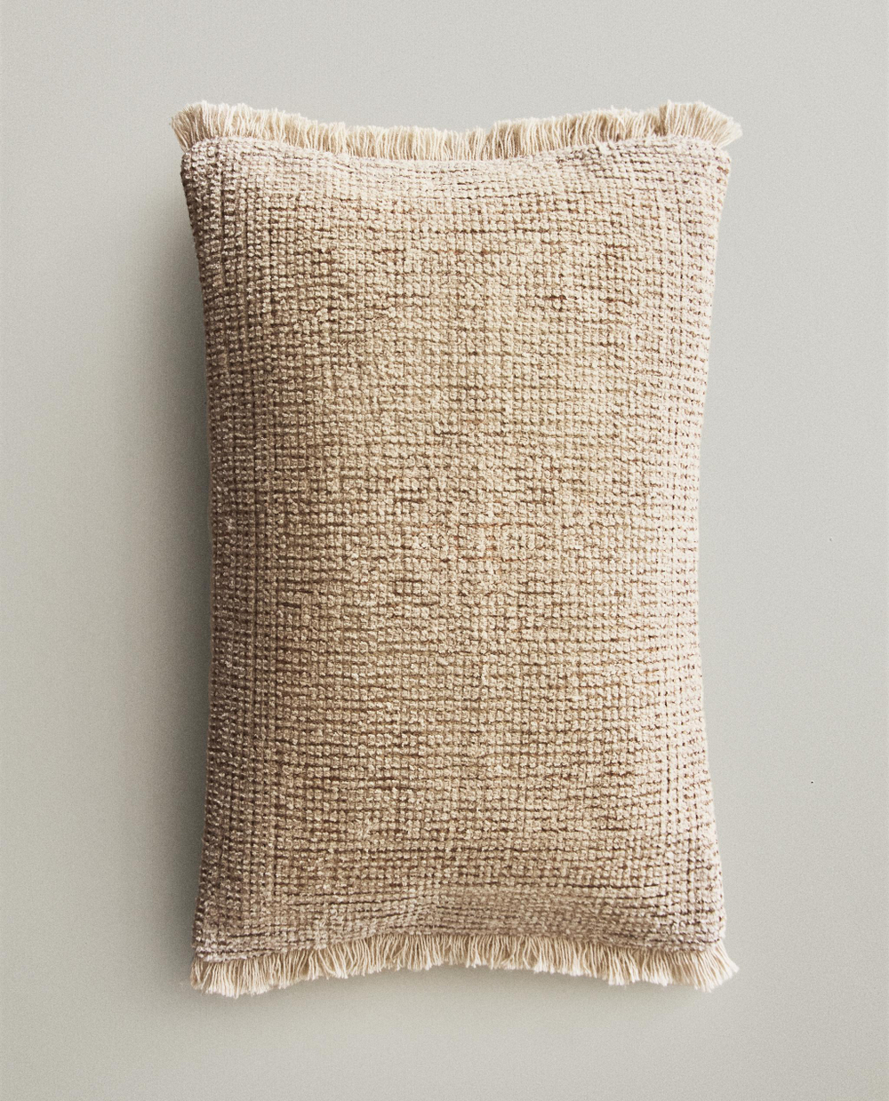 Zara Home наволочка декоративная из хлопка, экрю, 40x60 см · 5305/008