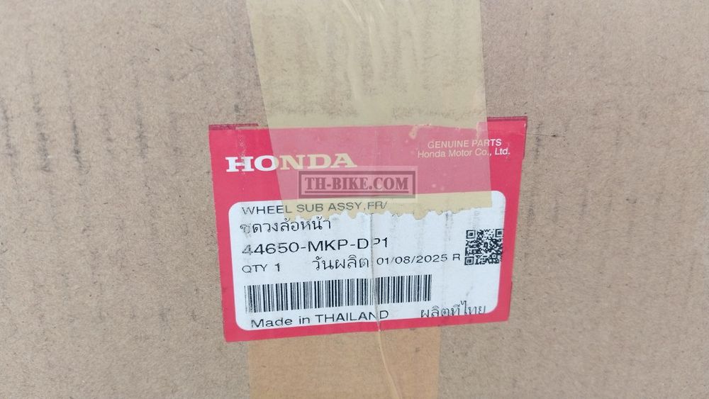 44650-MKP-DP1. WHEEL SUB ASSY., FR.. HONDA