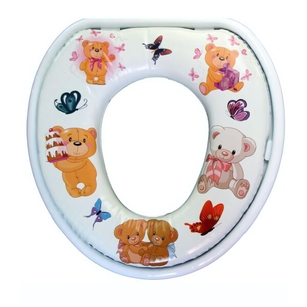 Сиденье мягкое для унитаза детское BOSS BABY без ручек рисунок в ассортименте