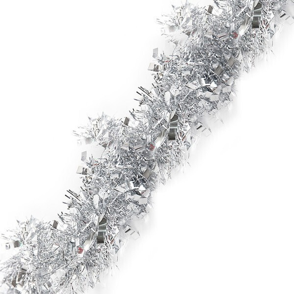 Мишура 2м 9см «Зимушка» серебро