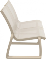 Диван пластиковый двухместный Siesta Contract Pacific Lounge, бежевый