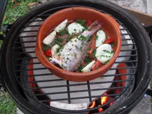 Керамический гриль Big Green Egg S Small (Малый), 33 см