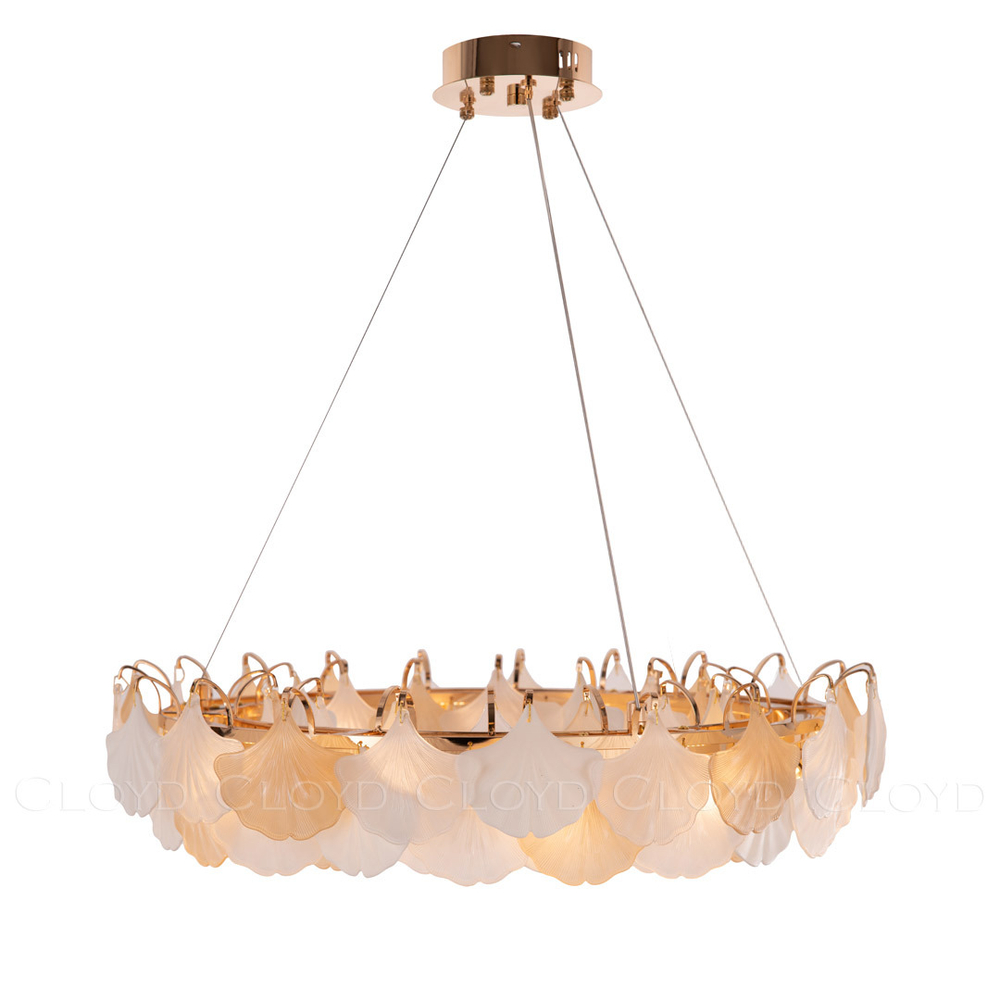 Люстра Cloyd POLYNESIA C12 / Ø59 см - золото (арт.10352)