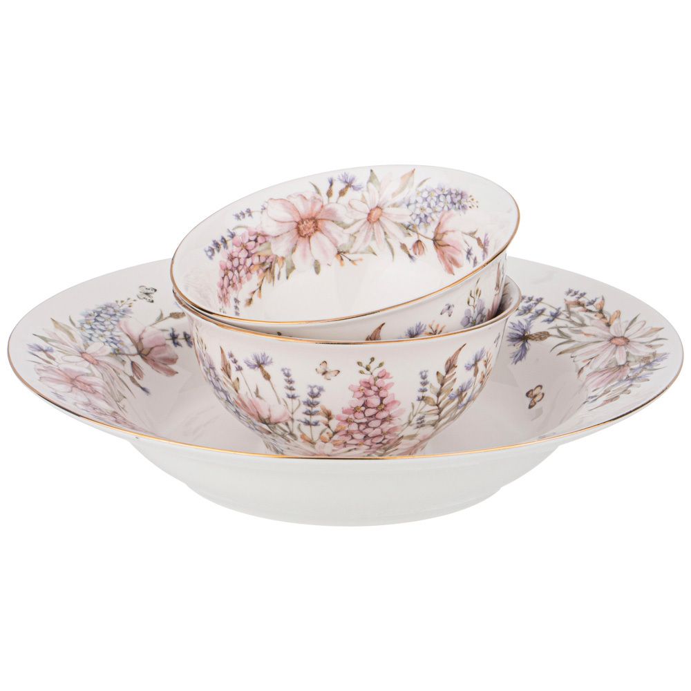 СЕРВИЗ ОБЕДЕННЫЙ LEFARD "ДВОРЦОВЫЙ ПАРК" 23 ПР. НА 6 ПЕР. (КОР=1НАБ.)