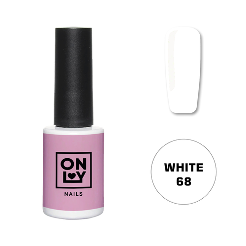 Гель-лак OnlyNails White №68, 10 мл
