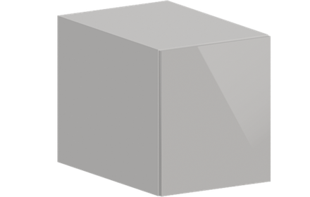 Кухня Модуль ШВГ 469 Белый / Белый Софт