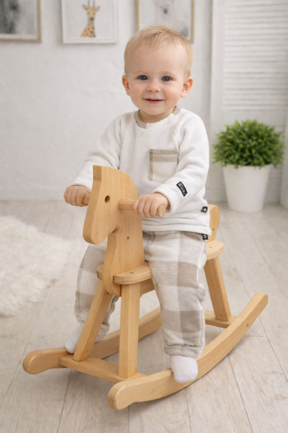 Флисовый костюм Латте