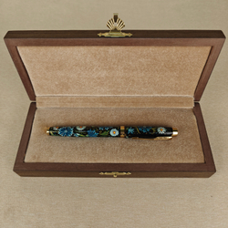 Ручка расписная Паркер "Ромашки с васильками"-2