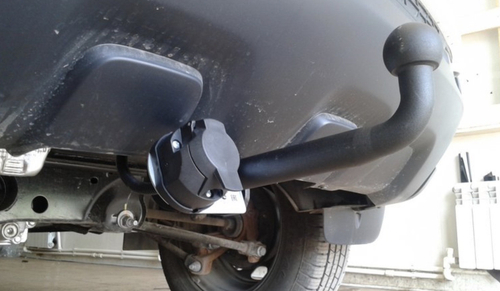 Фаркоп для Renault Duster, Nissan Terrano Тип шара: A. Нагрузки: 1250/75 кг, RN 13