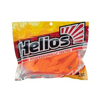 Твистер Helios Credo Double Tail 1,96"/5 см Orange 10шт. (HS-27-024)