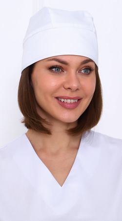 Бандана медицинская с широким манжетом Cotton №0