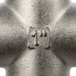Крестовина STOUT SFT 0031 - 1" (для стальных труб, латунь никелированная)