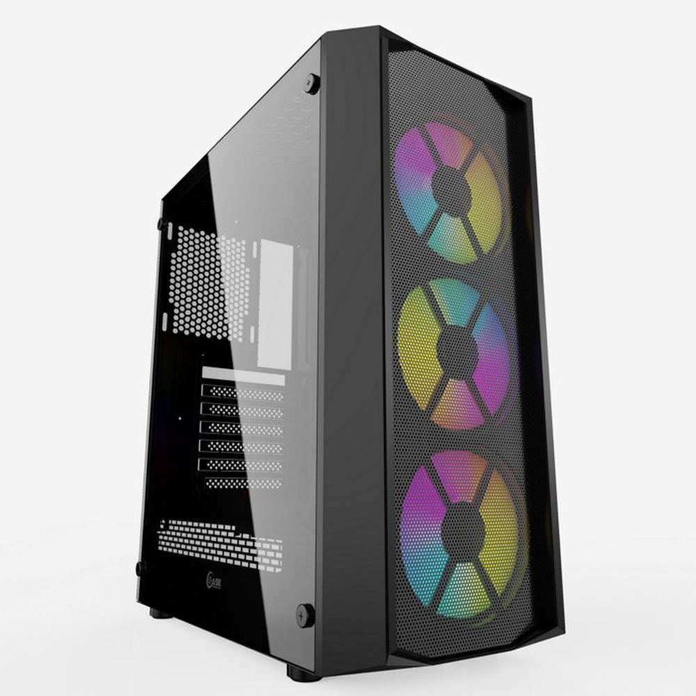 Корпус ATX Powercase Rhombus X3 Mesh LED
