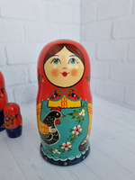 Матрешка "с курочкой" традиция 5мест