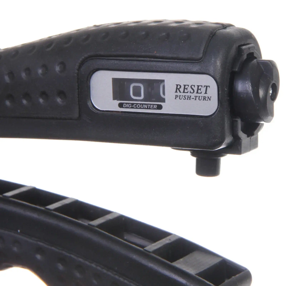 Эспандер кистевой с регуируемой нагрузкой Sportage RS-1060, счетчик, черный