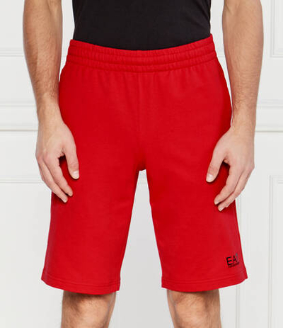 Шорты EA7 - красный(8NPS02 PJ05Z)