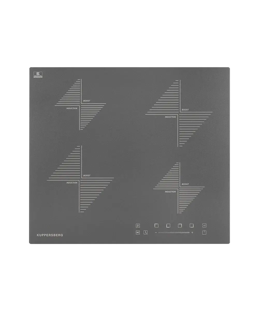 Индукционная варочная панель Kuppersberg ICS 604 GR фото 