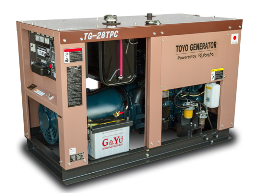 Дизельный генератор TOYO TG  28 TPC
