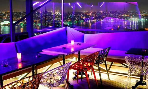 Стул Crystal прозрачный черный