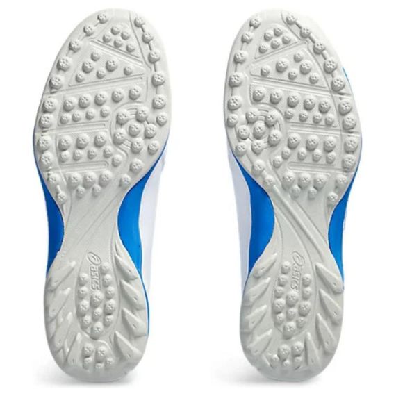 Asics Calcetto Футбольные бутсы Низкие Белые и синие Мужские