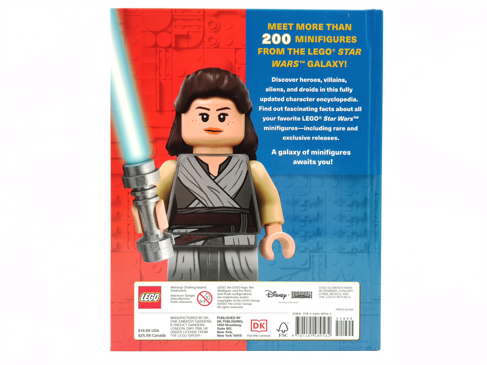 Книга LEGO Star Wars Character Encyclopedia (с мини-фигуркой)