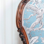 Кресло из палисандра в стиле Людовика XVI